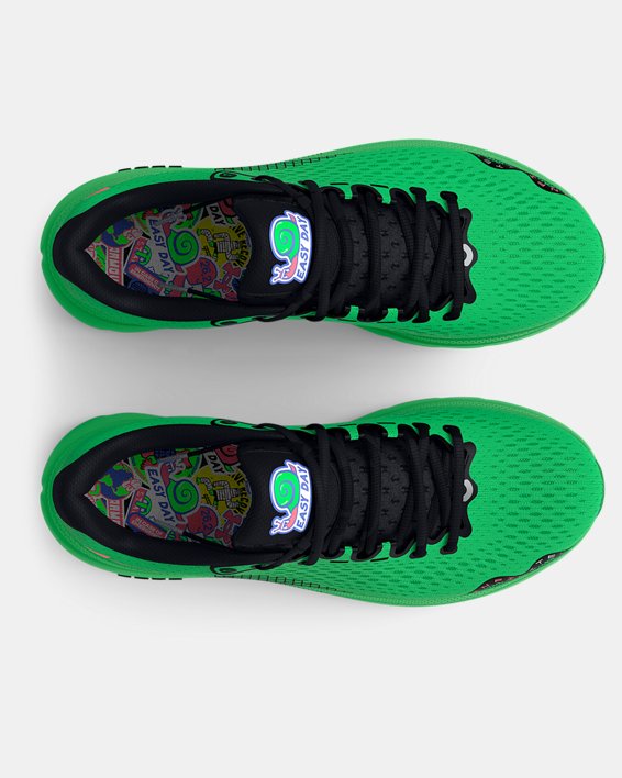 Men's UA HOVR™ Infinite 4 Run Squad Running Shoes, Green, pdpMainDesktop image number 2